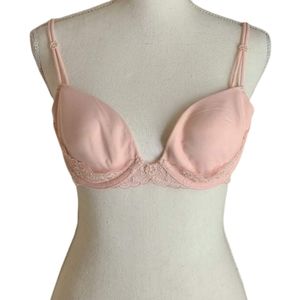 ❗ S O L D ❗Victoria's Secret Angels Pink Demi Cup Bra